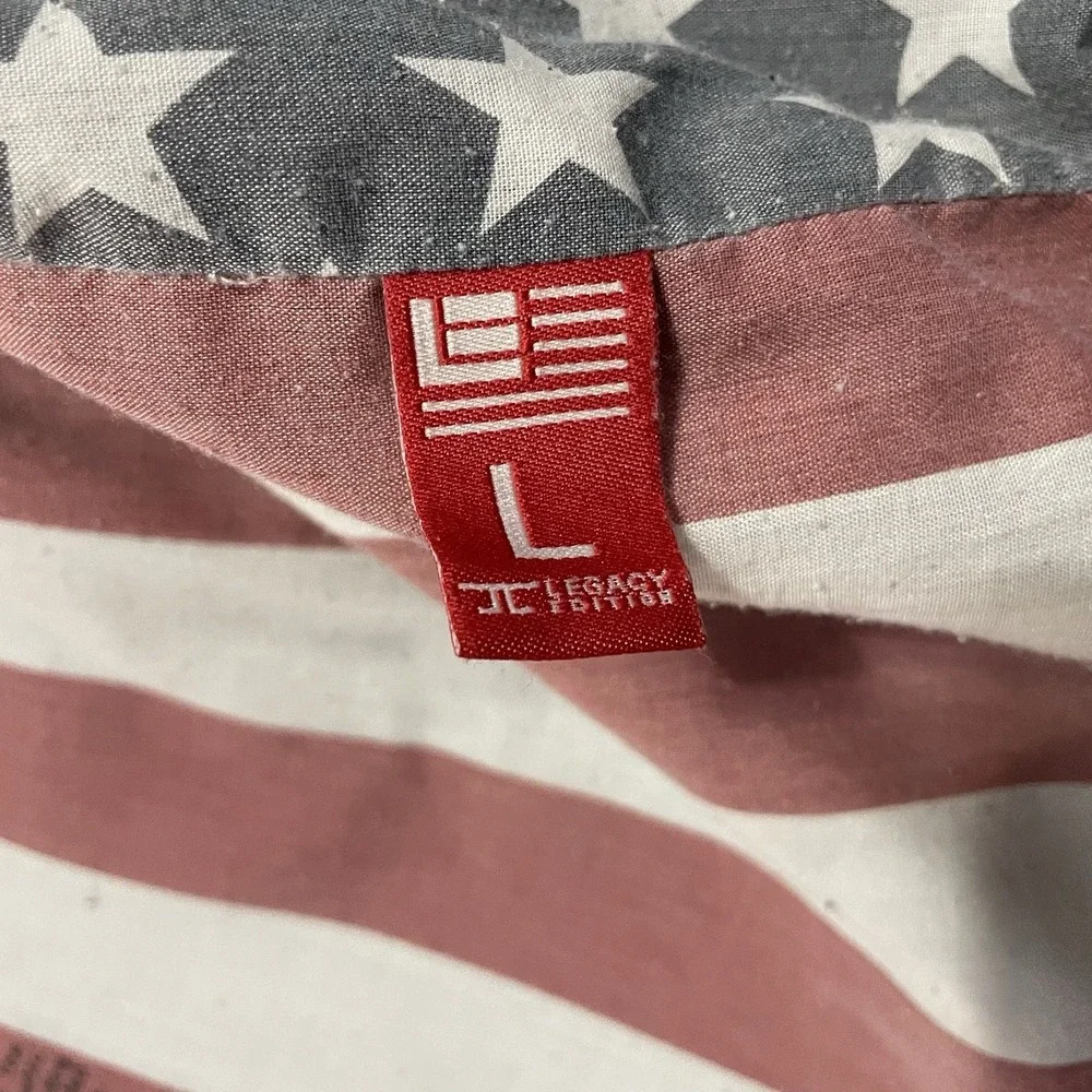 Legacy Edition By Jordan Craig Denim Jacket Mens Size Large‎ Distressed Blue - Picture 3 of 8